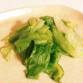 RYK1205's cooksnap of when they made レタスの外葉の炒めもの.