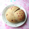 カルン's cooksnap of when they made もっちり米粉入り☆桜の食パン.