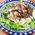 YUKIKI☆'s cooksnap of when they made えのきでヘルシー納豆ツナおろしスパゲティ.