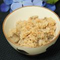 ぽっぽぺぺ's cooksnap of when they made 鮭の味噌風味炊き込みご飯.