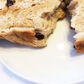 あきとｍａｍａ's cooksnap of when they made HB*チョコバナナ食パン☆.