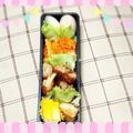 えみぶうた's cooksnap of when they made お弁当に！ハム・卵・チーズ包み.