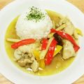 ★唄姫★'s cooksnap of when they made 簡単！でも本格的辛うまグリーンカレー♪.