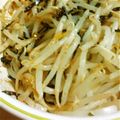 あさここなっつ's cooksnap of when they made もやしと塩昆布のゴマ和え.