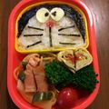 のんタイム's cooksnap of when they made キャラ弁 ドラえもん☆彡.