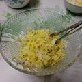 YuikoBook's cooksnap of when they made きゃべつとたくあん✿シャキシャキ和え.