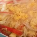 にょっキ's cooksnap of when they made カロリー控えめ　カニカマのあんかけ　ご飯.