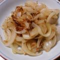 nonkodon's cooksnap of when they made 新玉ねぎ鰹節炒め.