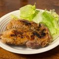 単身赴任自炊's cooksnap of when they made ヘルシー☆魚焼きグリルで鶏もも肉の素焼き.