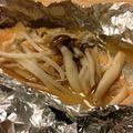 ２人の坊主ママ's cooksnap of when they made 鮭のホイル焼き☆味噌バター.