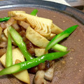 tonapan's cooksnap of when they made 筍とアスパラのベーコン炒め.