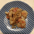 sakutakuhitoshu's cooksnap of when they made 3分でちくわの味噌マヨ炒め★冷凍保存にも.