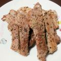Ririal's cooksnap of when they made オーブンで簡単ベーコン風の塩焼き豚.
