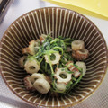 クックTW1J61☆'s cooksnap of when they made 豆苗とちくわのワサビマヨ和え.