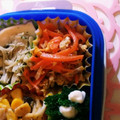 ♡まおきゃら♡'s cooksnap of when they made にんじんしりしり.