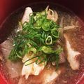 ひな☆日本茶's cooksnap of when they made 簡単　鶏むねと　もやし　白滝の　塩スープ.