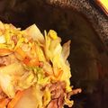 perukosan's cooksnap of when they made 豚バラと白菜の山椒甘辛炒め.