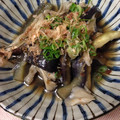 ringococoa's cooksnap of when they made 茄子と舞茸の簡単煮浸し.