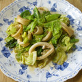 しのばぁたん's cooksnap of when they made イカとキャベツのマヨ醤油炒め.