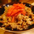 なすびーち's cooksnap of when they made 簡単手抜き☆豚薄切り肉の豚丼♪.