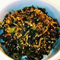 36thさだ's cooksnap of when they made カブor大根葉でふりかけ風佃煮.