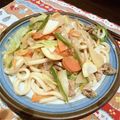 nammy's cooksnap of when they made ズボラなバター醤油焼きうどん.