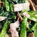 えーりー21's cooksnap of when they made ハムと小松菜のバターマヨネーズソテー.