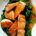 ｸﾏﾋﾟ's cooksnap of when they made 鮭の甘酢ダレ♪.