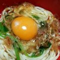 kidA0310's cooksnap of when they made 簡単ニラたまうどん♪.