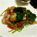 ちぃs2よし's cooksnap of when they made さっぱり三つ葉とささみの梅肉和え.