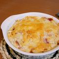 ＊そーまま＊'s cooksnap of when they made 濃厚☆バジルクリームグラタン.