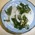 白いぐれーぷ's cooksnap of when they made 春♡新玉ねぎとワカメのナムル.