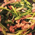 しょうこちゃん❤︎'s cooksnap of when they made 豚肉と小松菜の香味炒め.