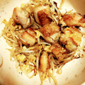 みはこ＠初心者's cooksnap of when they made 鶏もも肉ともやしの卵炒め☆.