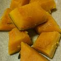 puubuu2216's cooksnap of when they made めんつゆで♡簡単ホックホクかぼちゃの煮物.