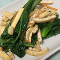 魅夜脂多's cooksnap of when they made 超簡単！京揚げと小松菜の炒め煮♪.