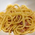 ヒデサナ's cooksnap of when they made 牛乳de簡単！カルボナーラ.