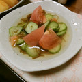 快くん's cooksnap of when they made もずくとトマトの酢の物.