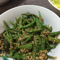 ハルモミ's cooksnap of when they made ⭐モロッコいんげん⭐炒めゴマ和え♪簡単⭐.
