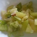 ユーロン's cooksnap of when they made 止まらない〜。セロリの浅漬け＊.