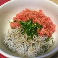 クックFTVNTX☆'s cooksnap of when they made のっけるだけ！まぐろ＆釜揚げしらす丼.