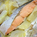 じゅんころっち's cooksnap of when they made シャケと新玉ねぎのホイル焼き.