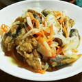 パクパク☆☆☆'s cooksnap of when they made 簡単！新玉ねぎとアジの南蛮漬け.
