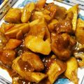 のぶ代's cooksnap of when they made たけのこ入り酢豚.