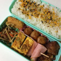 ninopino's cooksnap of when they made お弁当にも♪鮭フレークのたまご焼き.