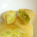 furipon's cooksnap of when they made 春キャベツの春巻き.