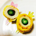miyyy2's cooksnap of when they made 運動会にも☆卵巻きちくわ.