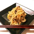 satomi916's cooksnap of when they made ノンオイルでヘルシー☆舞茸白滝の卵炒め.