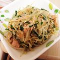 ありすのお茶会's cooksnap of when they made 簡単さっぱり水菜とエノキとツナの和え物.