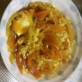 yukari☆ごはん's cooksnap of when they made 副菜炒め！人参と玉ねぎの卵とじ.